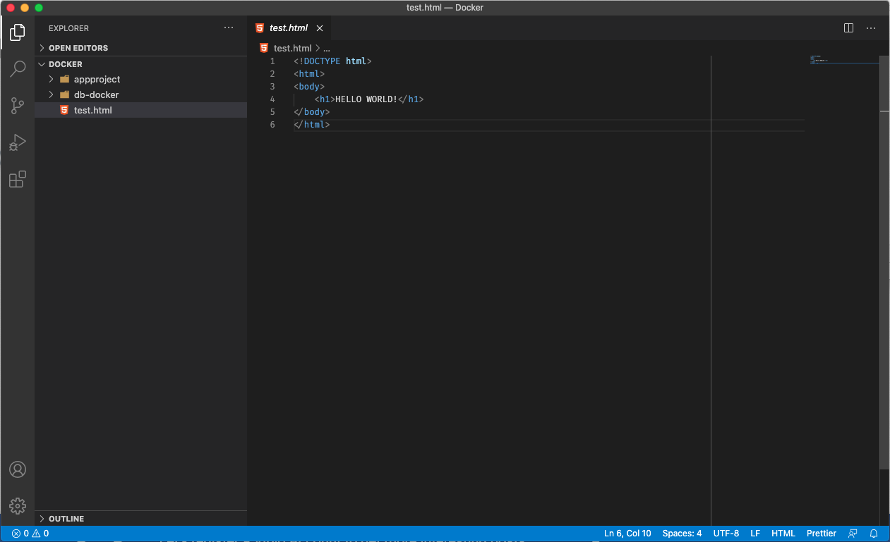 Giao diện cơ bản của Visual Studio Code lúc mới cài đặt