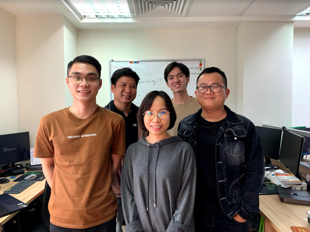 anh Cao Hữu Thành Huy và thành viên team Konami - FarmMark - MarketEnterprise Việt Nam