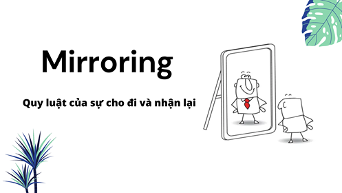 Mirroring – quy luật bất biến của sự cho đi và nhận lại