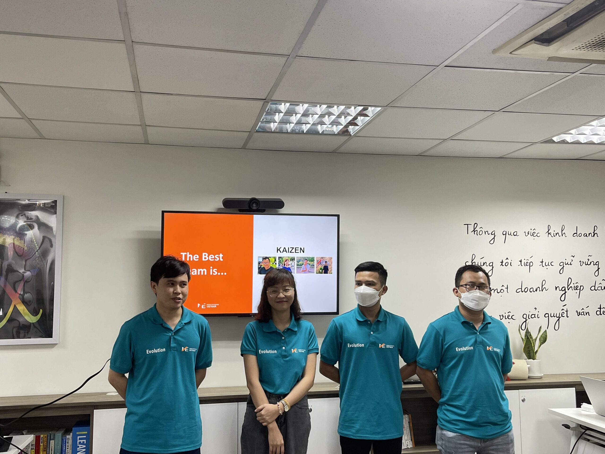 Team Kaizen được bình chọn là BEST TEAM