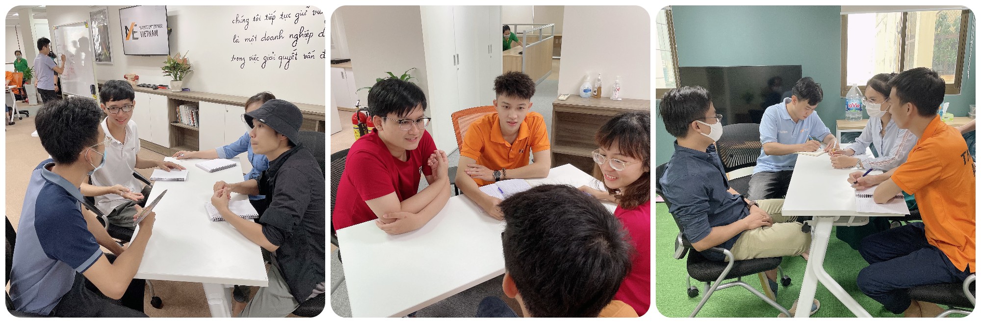 các team tham khảo ý kiến user về các ý tưởng khởi nghiệp