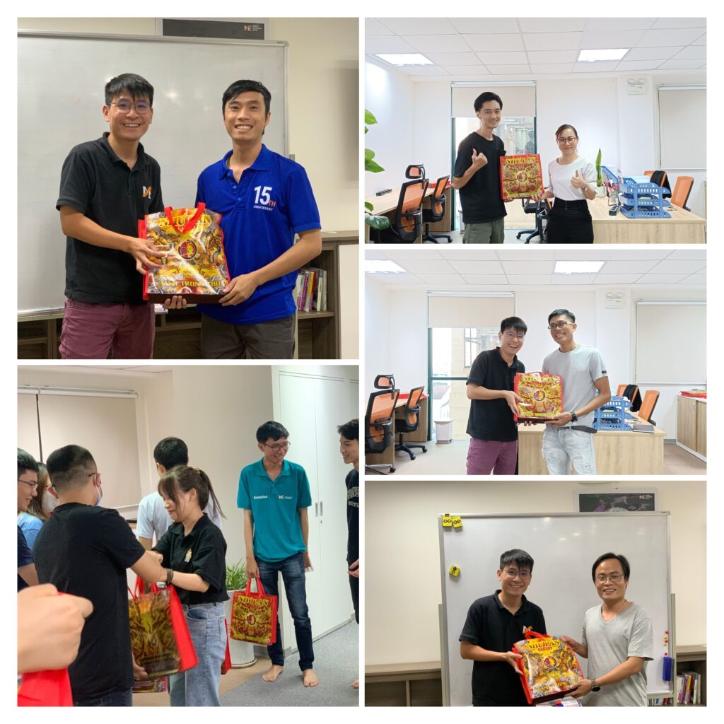 Niềm vui nhận quà Trung Thu