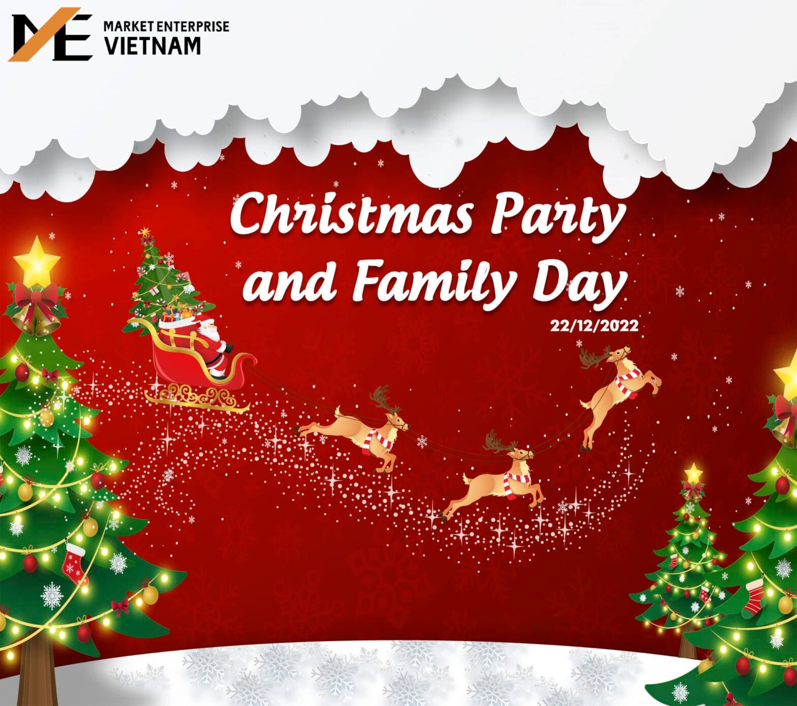 Bùng nổ cùng Christmas party and family day ở MEVN