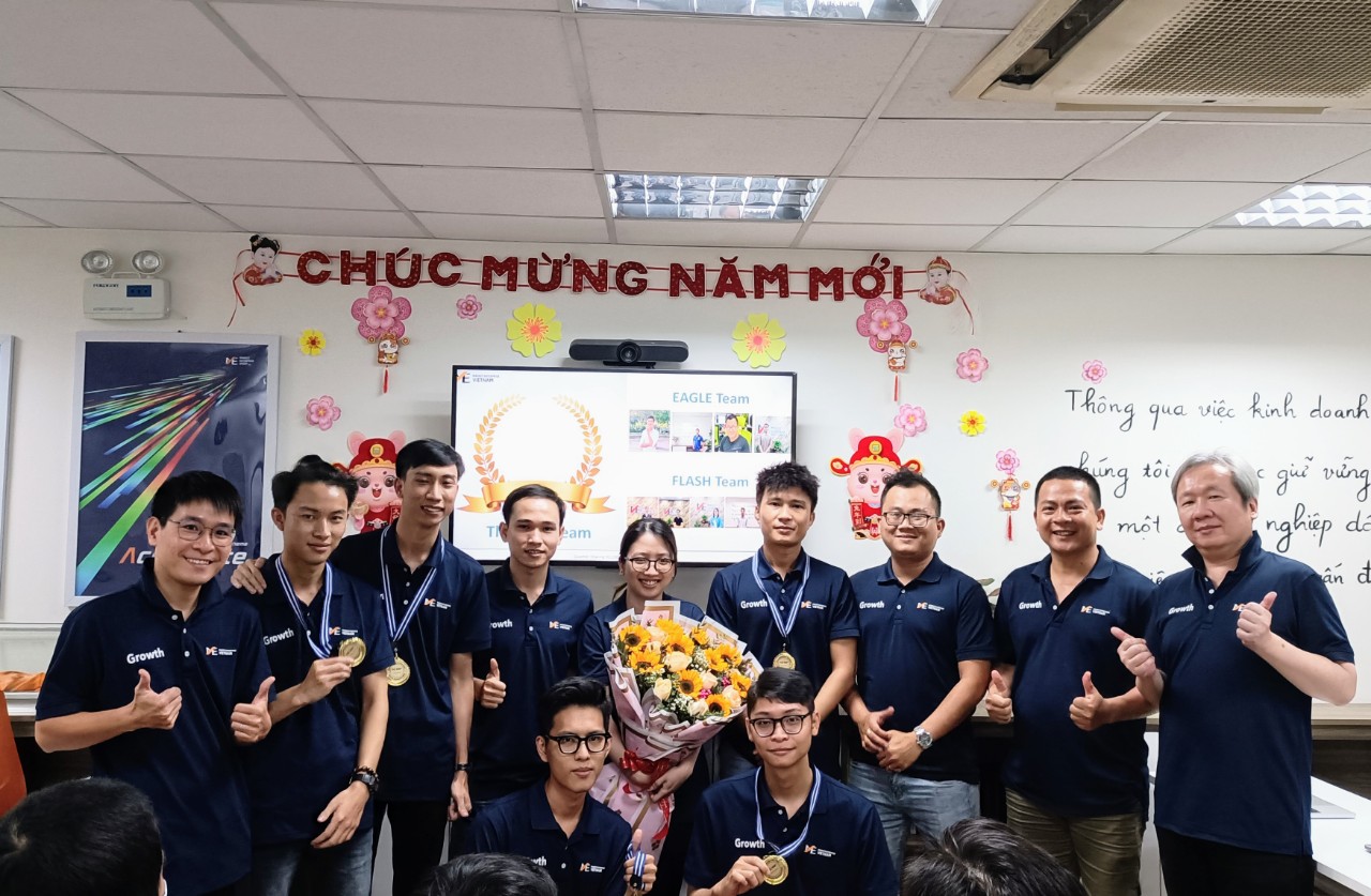 Vinh danh the best team trong Quarter Sharing