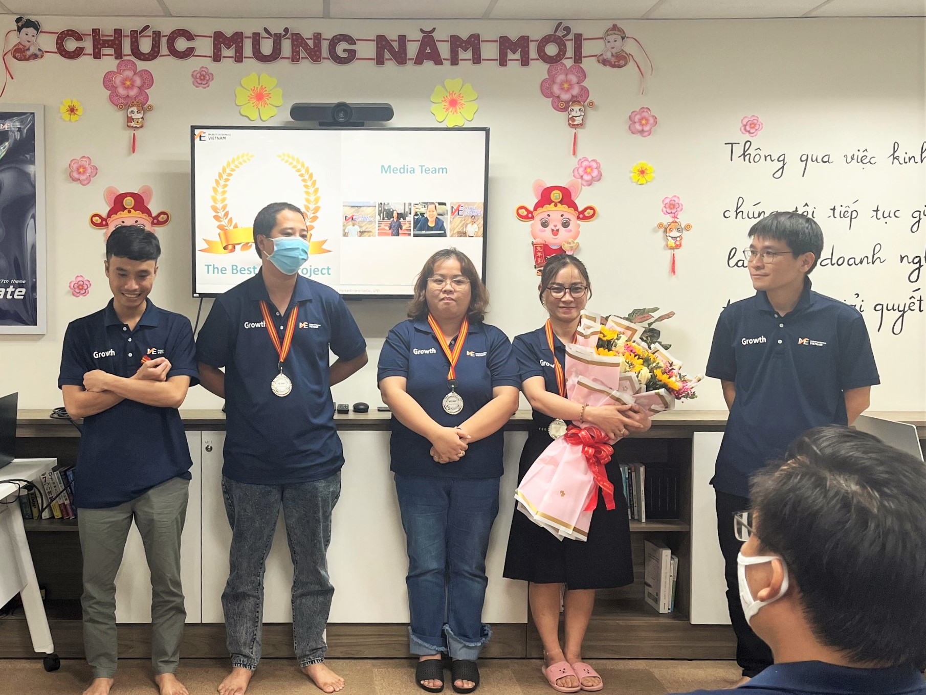 Chúc mừng the bset off Sub-projects trong Quarter Sharing