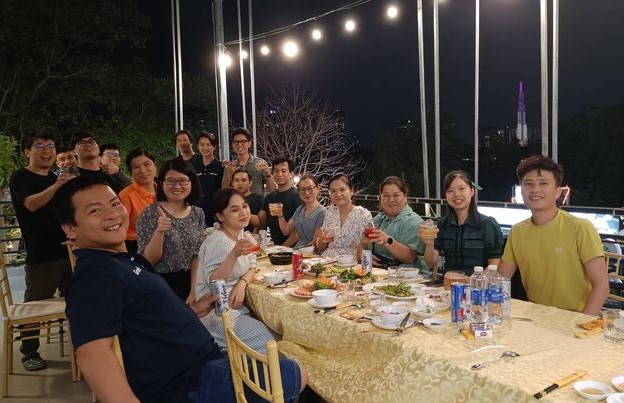 Tiệc wellcome anh Lý Bảo Cường