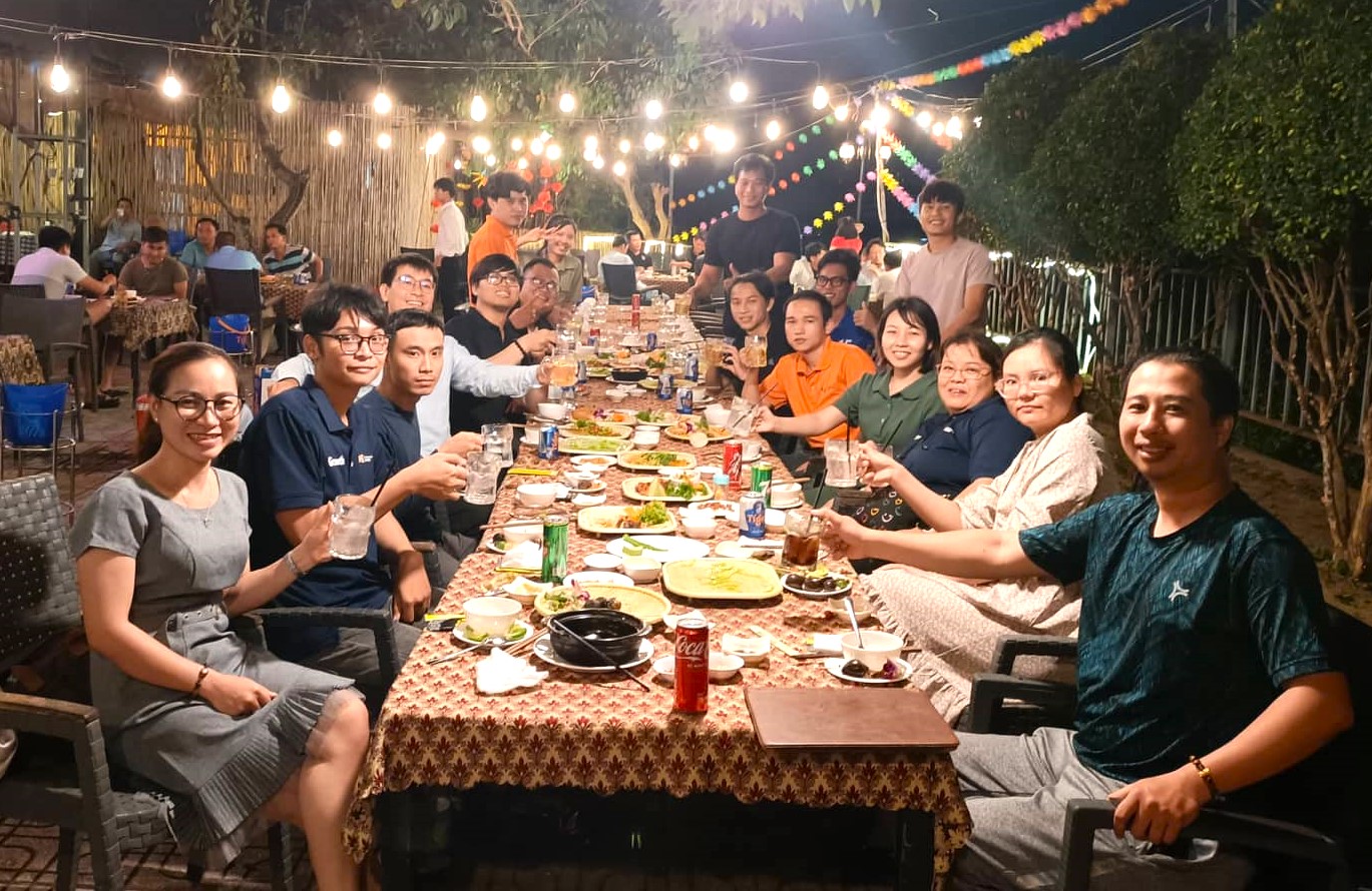 Giới thiệu tiệc Wellcome Ms lê Nguyễn Thi Ân tại MEVN