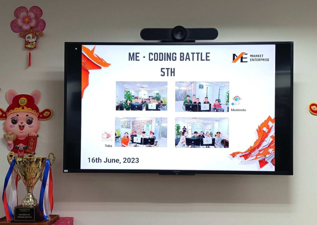 CUỘC THI CODING BATTLE LẦN 5 TẠI MEVN