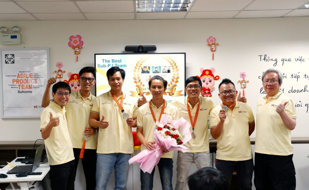 Team The Learn Startup - best team sub PJ - Kickoff lần thứ 8 - Agile Prodcut Team