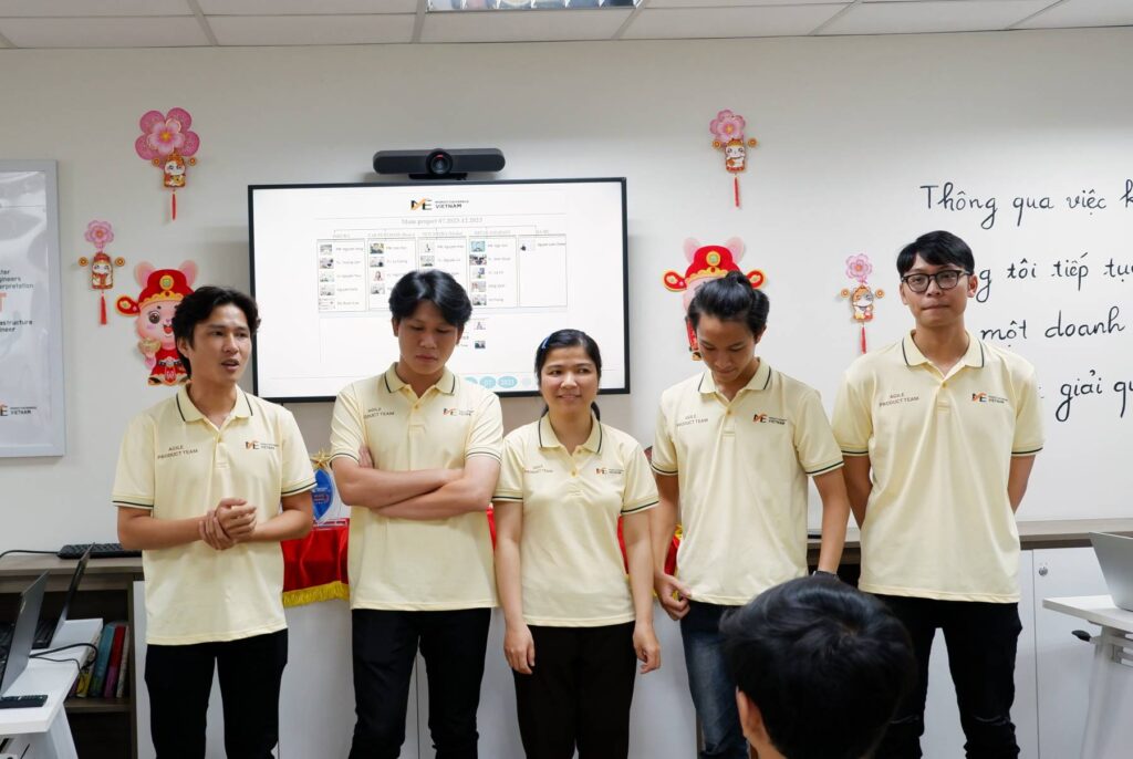 Bạn Kim Sang The Best MEVN cùng New team