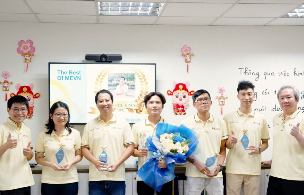 Khoảnh khắc Vinh Danh Bạn Kim Sang The Best MEVN