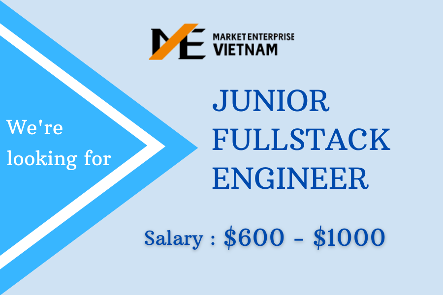 Tuyển dụng 1 Junior Fullstack Engineer tại TP. Hồ Chí Minh
