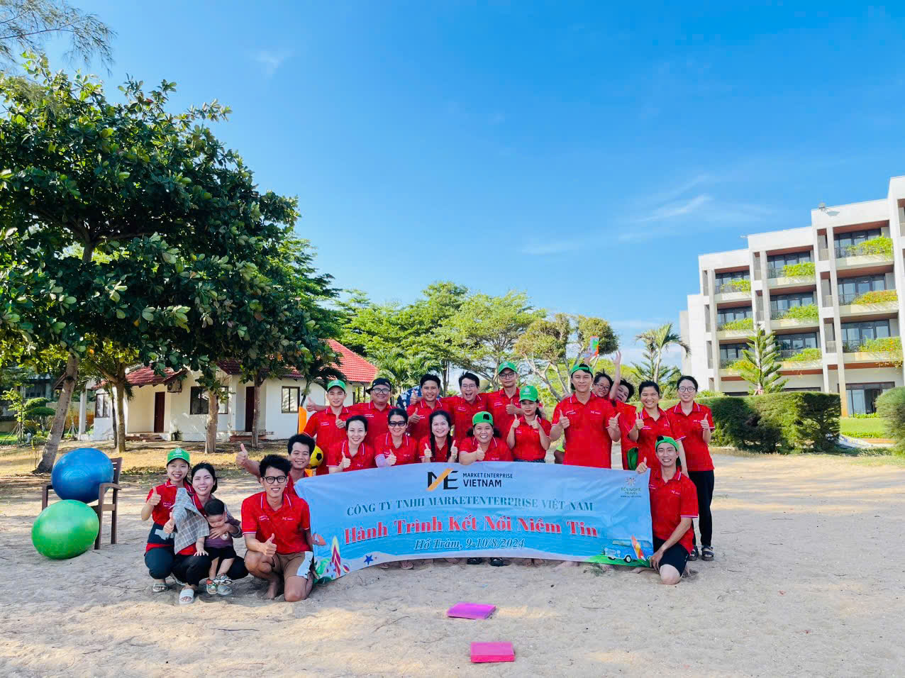 Chuyến du lịch Hồ Tràm tháng 08.2024