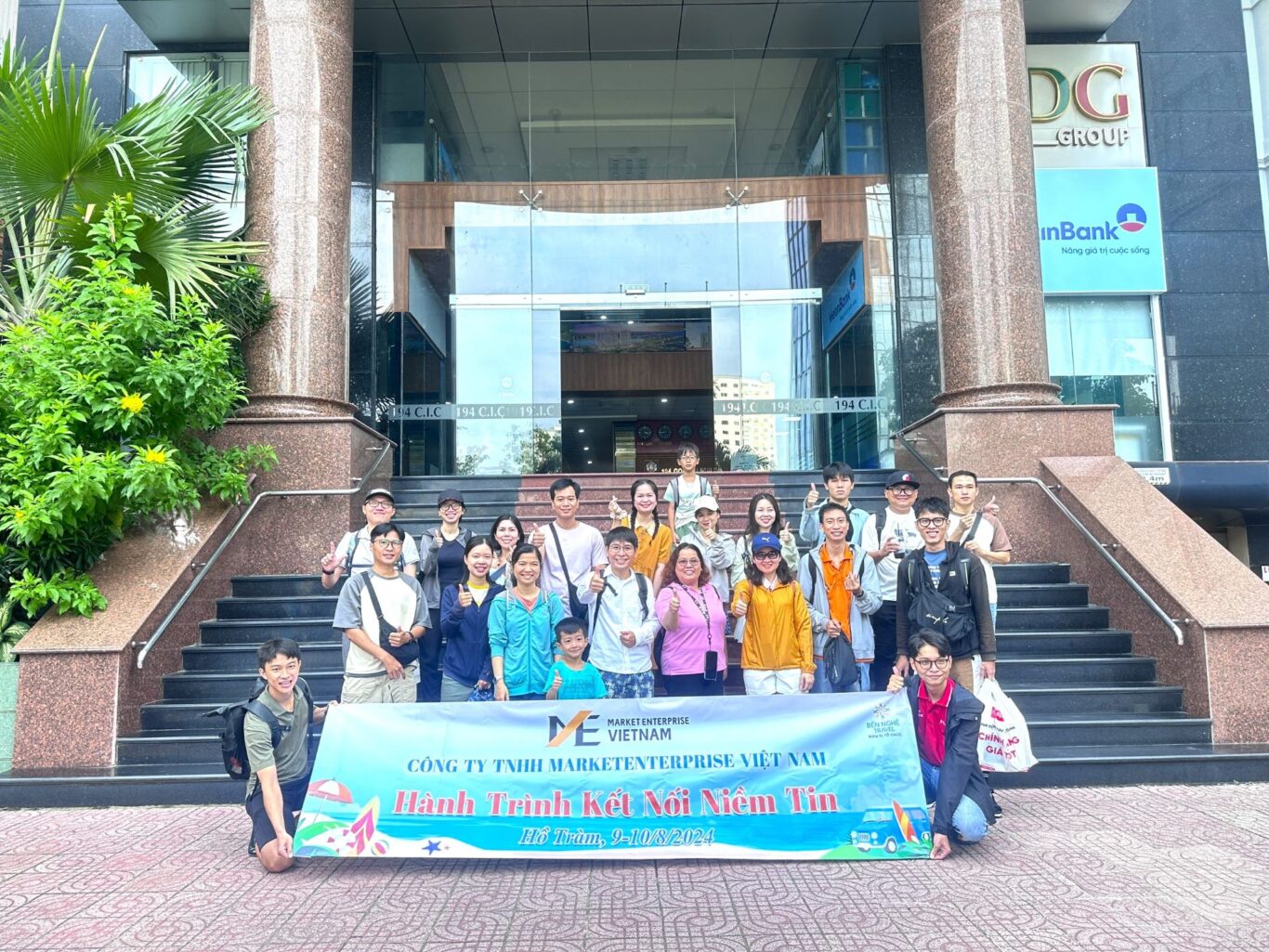 Ở công ty - Chuyến du lịch Hồ Tràm tháng 08.2024