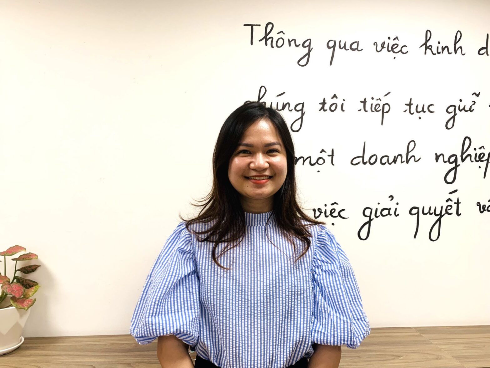Bạn An Ngọc Bảo Linh – nhân viên mới team Corporate