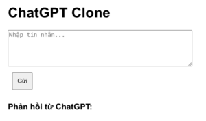 ChatGPT Clone
