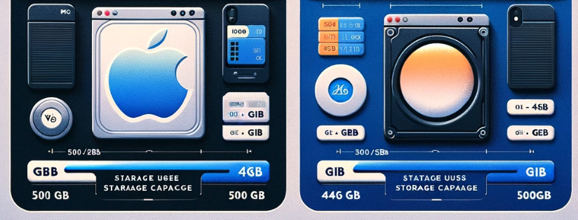 GB on Mac and GiB on Windown