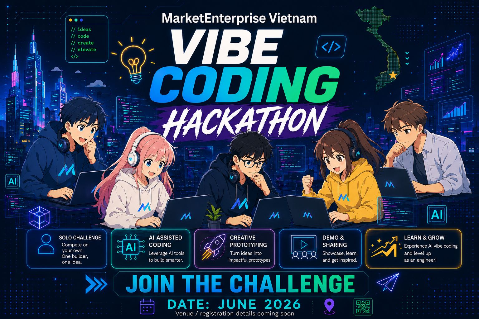 Cuộc thi Vibe Coding Hackathon – 04/06/2026 tại MEVN